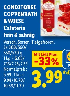CONDITOREI COPPENRATH & WIESE Cafeteria fein & sahnig