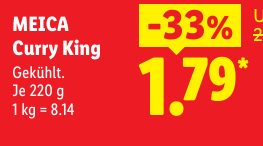 MEICA Curry King