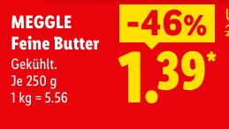 MEGGLE Feine Butter