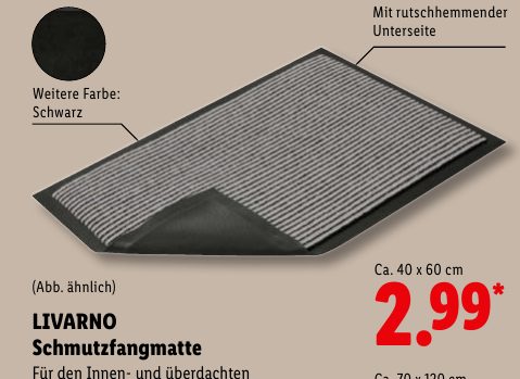 LIVARNO Schmutzfangmatte
