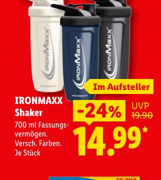 IRONMAXX Shaker