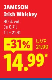 JAMESON Irish Whiskey