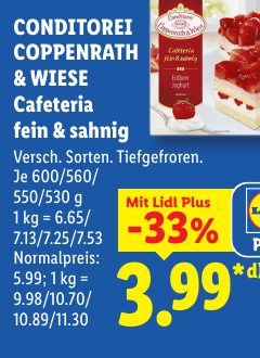 CONDITOREI COPPENRATH & WIESE Cafeteria fein & sahnig
