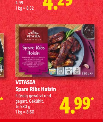 VITASIA Spare Ribs Hoisin