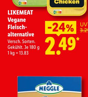 LIKEMEAT Vegane Fleisch- alternative