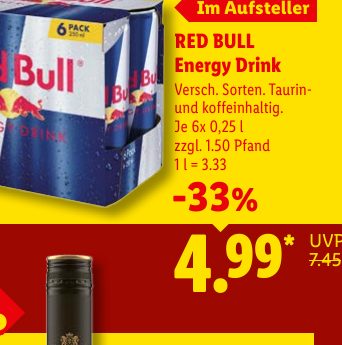 RED BULL Energy Drink