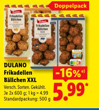DULANO Frikadellen Bällchen XXL