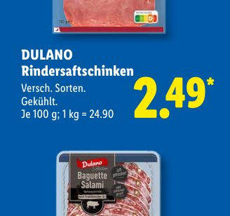 DULANO Rindersaftschinken