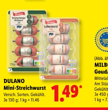 DULANO MiniStreichwurst