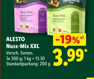 ALESTO NussMix XXL