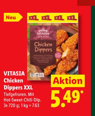 VITASIA Chicken Dippers XXL