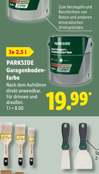 PARKSIDE Garagenboden- farbe