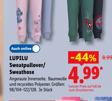 LUPILU Sweatpullover/ Sweathose