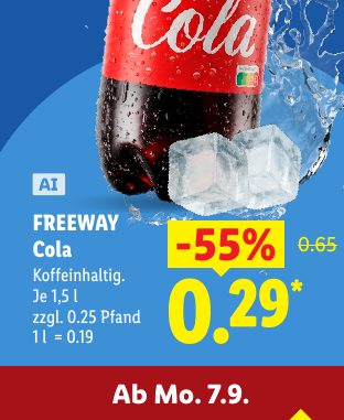 FREEWAY Cola