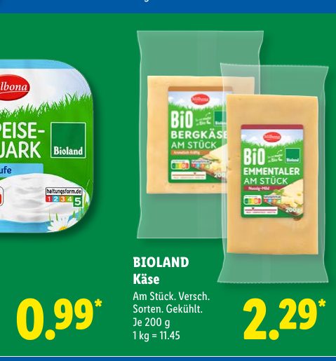 BIOLAND Speisequark