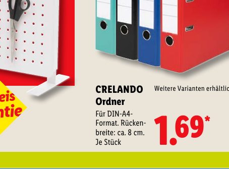 CRELANDO Ordner