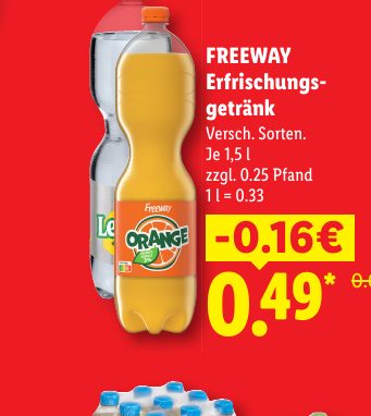 FREEWAY Erfrischungs getränk