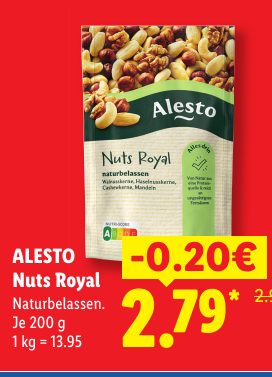 ALESTO Nuts Royal