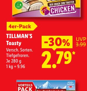 TILLMAN’S Toasty