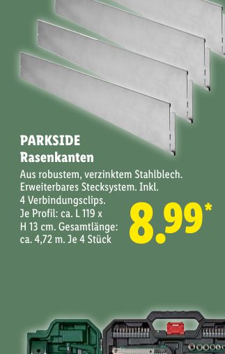 PARKSIDE Rasenkanten