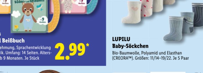 LUPILU Baby-Söckchen