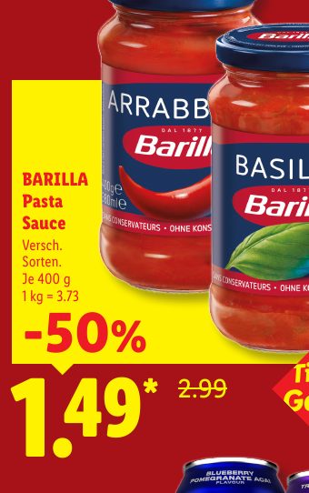 BARILLA Pasta Sauce