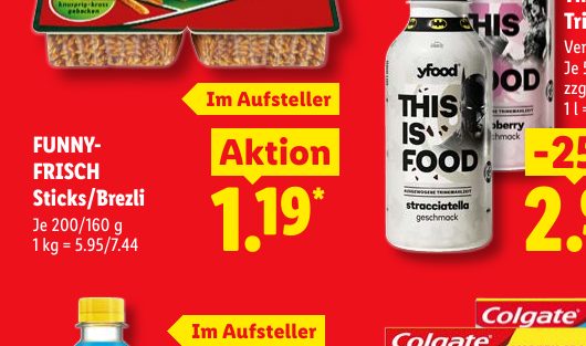 FUNNY FRISCH Sticks/Brezli
