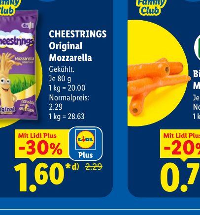 CHEESTRINGS Original Mozzarella