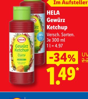 HELA Gewürz Ketchup