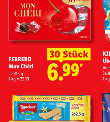 FERRERO Mon Chéri