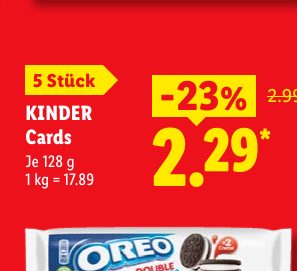 KINDER Cards