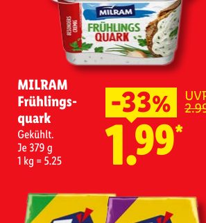MILRAM Frühlings quark