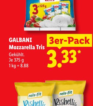 GALBANI Mozzarella Tris