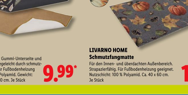 LIVARNO HOME Schmutzfangmatte
