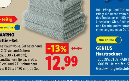 GENIUS Haartrockner