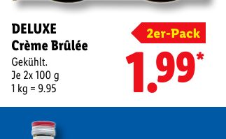 DELUXE Crème Brûlée