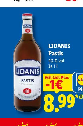 LIDANIS Pastis