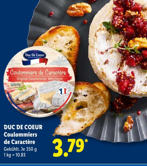DUC DE COEUR Coulommiers de Caractère