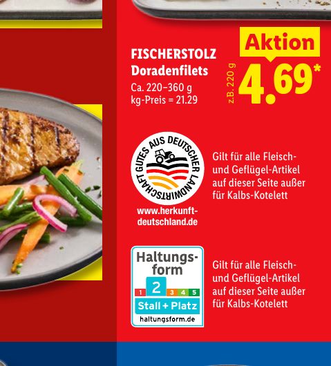 FISCHERSTOLZ Doradenfilets