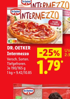 DR. OETKER Intermezzo