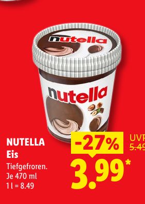 NUTELLA Eis