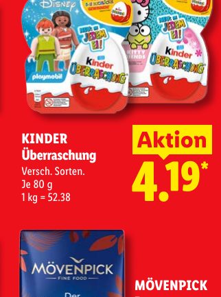 KINDER Überraschung