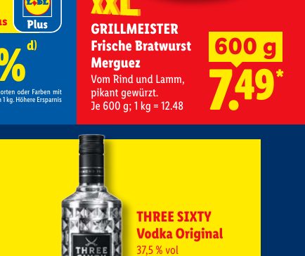 GRILLMEISTER Frische Bratwurst Merguez