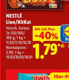 NESTLÉ Lion/KitKat