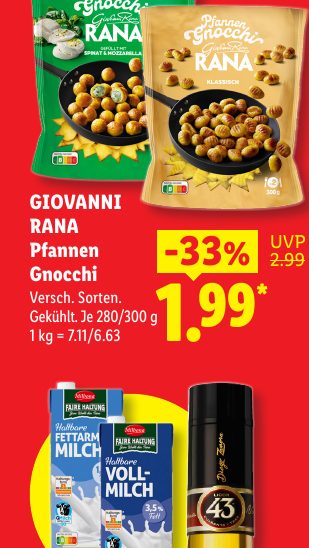 GIOVANNI RANA Pfannen Gnocchi