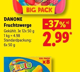 DANONE Fruchtzwerge