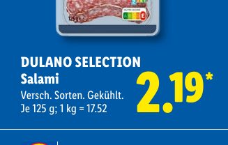 DULANO SELECTION Salami
