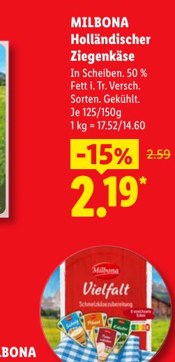 MILBONA Holländischer Ziegenkäse