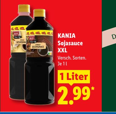 KANIA Sojasauce XXL