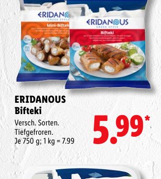 ERIDANOUS Bifteki